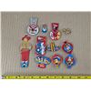 Image 1 : Lot of 11 vintage toy whistles