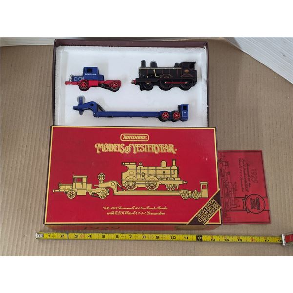Matchbox models of yesteryear toy train- in original box