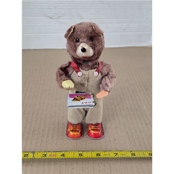 Wind up bear- 6"H