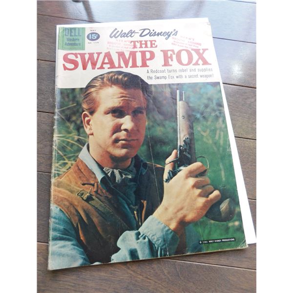 WALT DISNEY SWAMP FOX 15 CENT COMIC
