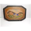 Image 1 : EMMA LAKE CARVING AND PAINTING ON WOOD VINTAGE SOUVENIR