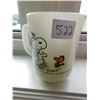 Image 1 : SCARCE 1965 SNOOPY FIRE KING MUG