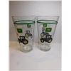 Image 2 : 2 LARGE JOHN DEERE DRINKING GLASSES