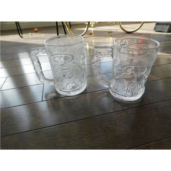 BATMAN AND ROBIN VINTAGE MCDONALD/S CUPS