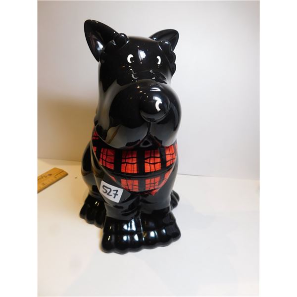 SCOTTY DOG COOKIE JAR