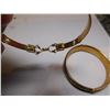 Image 4 : TWO GOLDTONE BRACELETS