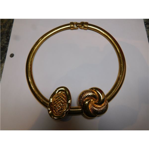 Gold colored bracelet