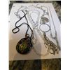 Image 3 : IRRIDESCENT AMD OTHER NECKLACES