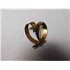 Image 3 : 8K GOLD HEART AND PEARL BROACH 2.8g