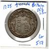 Image 1 : 1925 BRITISH HALF CROWN 50% SILVER