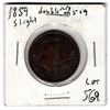 Image 2 : 1859 ONE CENT SLIGHT DOUBLING