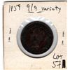 Image 2 : 1859 9/9 VARIETY ONE CENT