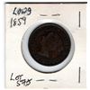 Image 2 : 1859 LOW 9 ONE CENT
