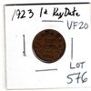 Image 1 : 1923 ONE CENT KEY DATE
