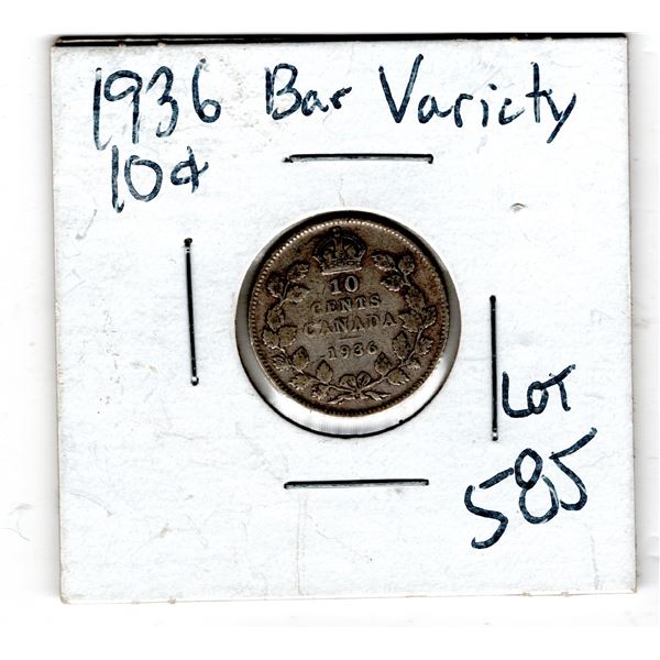 1936 TEN CENT BAR VARIETY