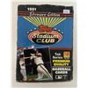 Image 1 : 1991 Topps Stadium Club Baseball (36 Sealed Unopened Packs)