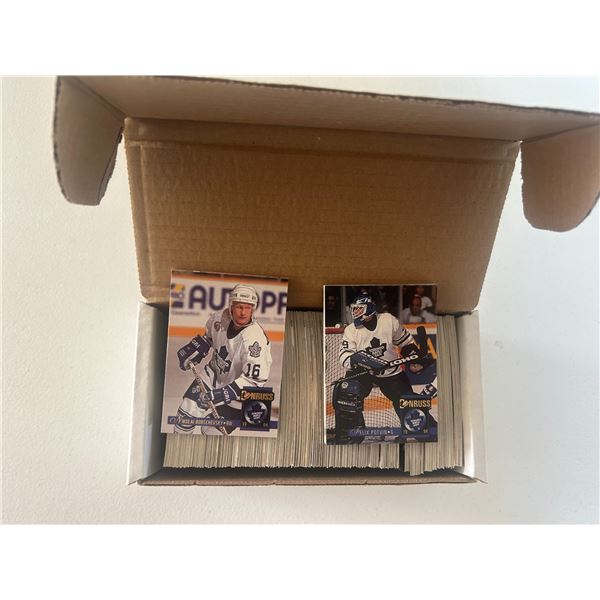 Box of Donruss Hockey Cards