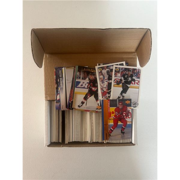 Box of Assorted Hockey Cards