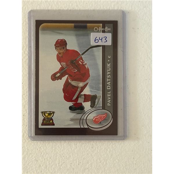 Pavel Datsyuk - Rookie Card