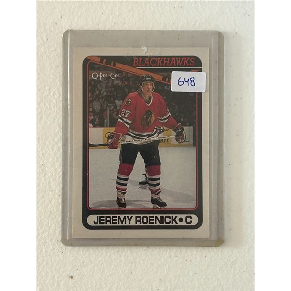 Jeremy Roenick - Rookie Card