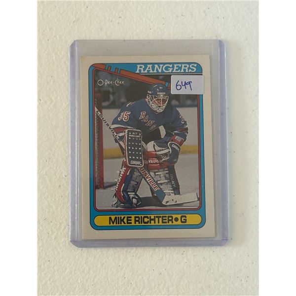 Mike Richter - Rookie Card