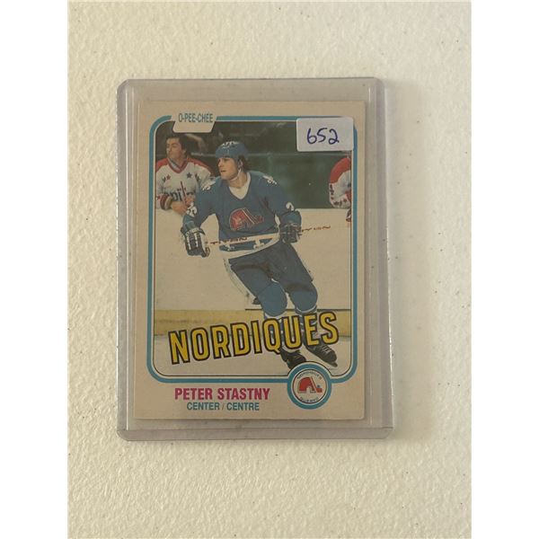 Peter Stastny - Rookie Card