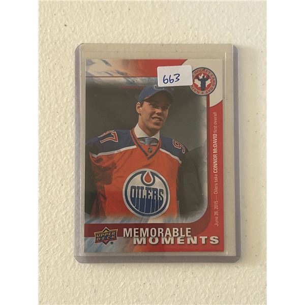Connor McDavid - Rookie Card