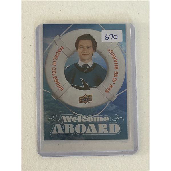 Macklin Celebrini - Rookie Card