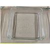 Image 3 : 4 baking dishes- 1 is pyrex
