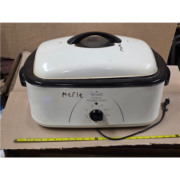 Rival roaster oven- untested