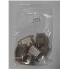 Image 5 : 6- GOLD TONE ART-DECO WATCH CASES
