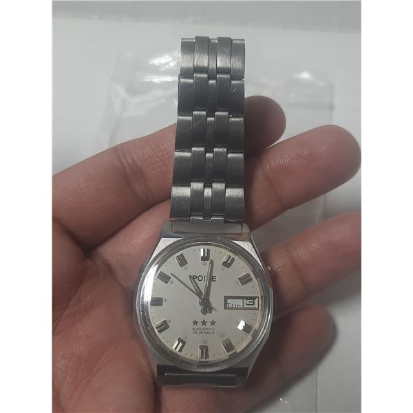 VINTAGE POISE  AUTO, DAY/DATE @ 3, RUNS
