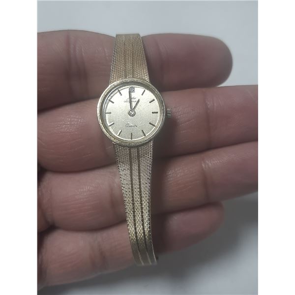 VINTAGE LADIES JULES JORGENSON QTZ WATCH, NEW BATT, RUNS