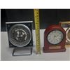 Image 2 : 6 QTZ DESK AND CARRIAGE CLOCKS, COUPLE WORKING, REST PARTS/REPAIR