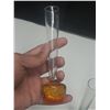 Image 3 : 3 – VINTAGE SINGLE BUD FLOWER VASES 2- LRGE 1- MED