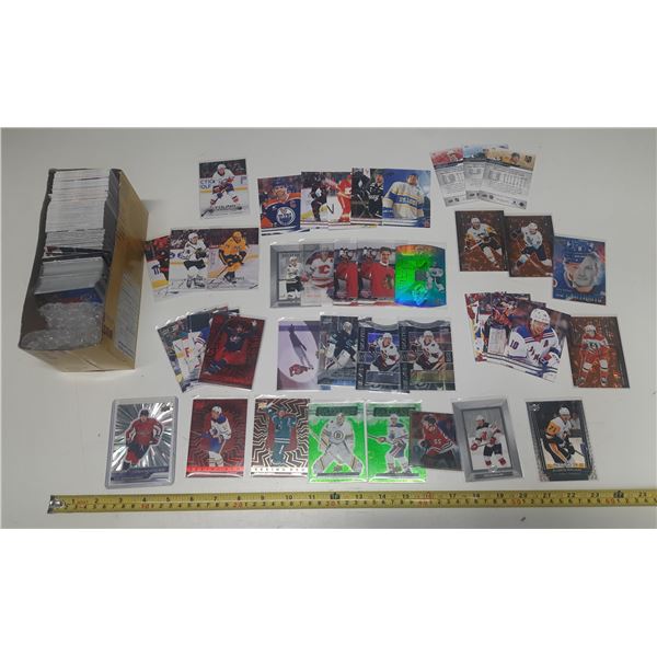 ASST 23-24 UD EXT, 24-25 SER 2, 25-26 UD EXT, PLUS LOTS OF INSERTS