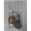 Image 6 : 6 VINTAGE ART-DECO GOLD PLATED WATCH CASES
