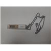 Image 1 : VINTAGE PENDANT LCD DIGITAL QTZ PENDANT C/W CHAIN  FOR 'JANET'