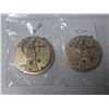 Image 1 : 2- ANTIQUE FUSEE WATCH MOVENTS  PARTS/REPAIR,  37 AND 39 MM