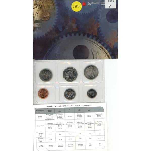 1999P- Test set with R.C.M. Medallion