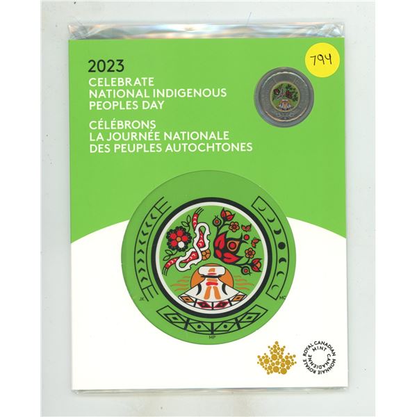 2023- Celebrate National Indigenous Peoples Day - Seven coin set