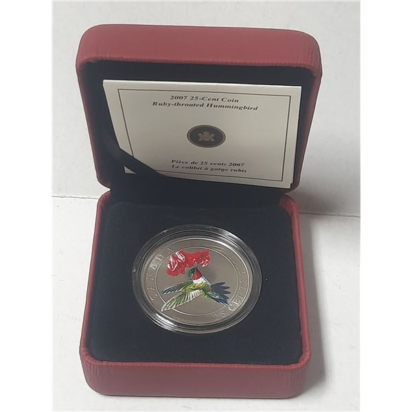 2007- Ruby-throated Hummingbird