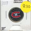 Image 1 : 2007L- Montreal Canadiens - Colourised 25 cents coin