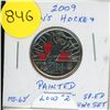 Image 1 : 2009- Men's ice hockey, incused "2", Painted
