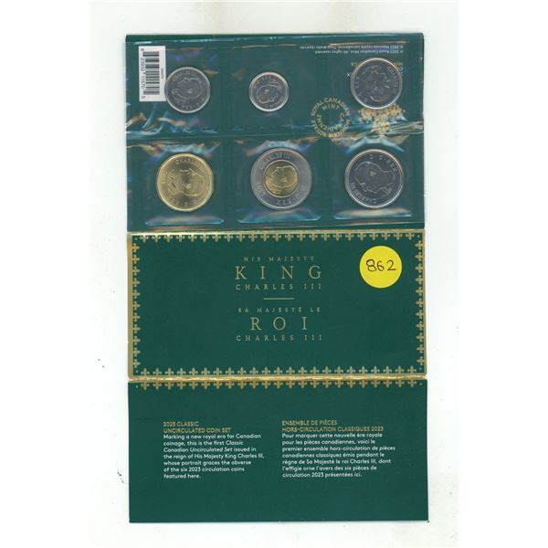 2023- His Majesty King Charles 111 P/L set