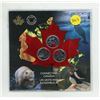 Image 1 : 2020- Connecting Canada 25 cent - Three coin set
