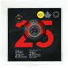 Image 1 : 2020- 25 Cent Toronto Raptors 25th Season commemorative coin