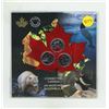 Image 1 : 2020- Connecting Canada 25 cent - Three coin set