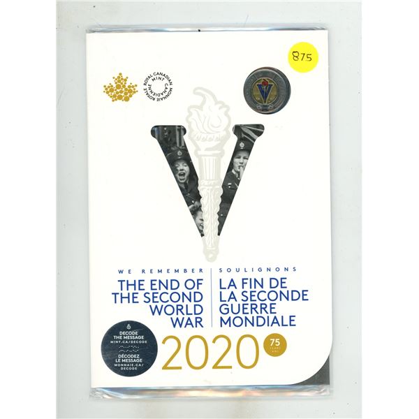 2020L- The End of the Second World War - Seven coin set