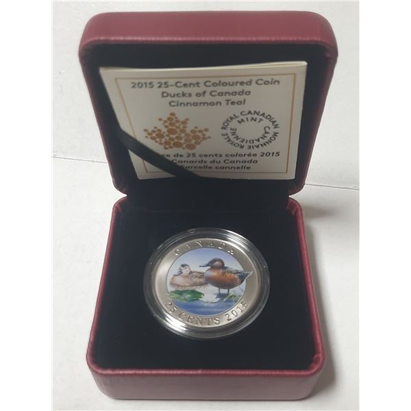 2015- Ducks of Canada: Cinnamon Teal